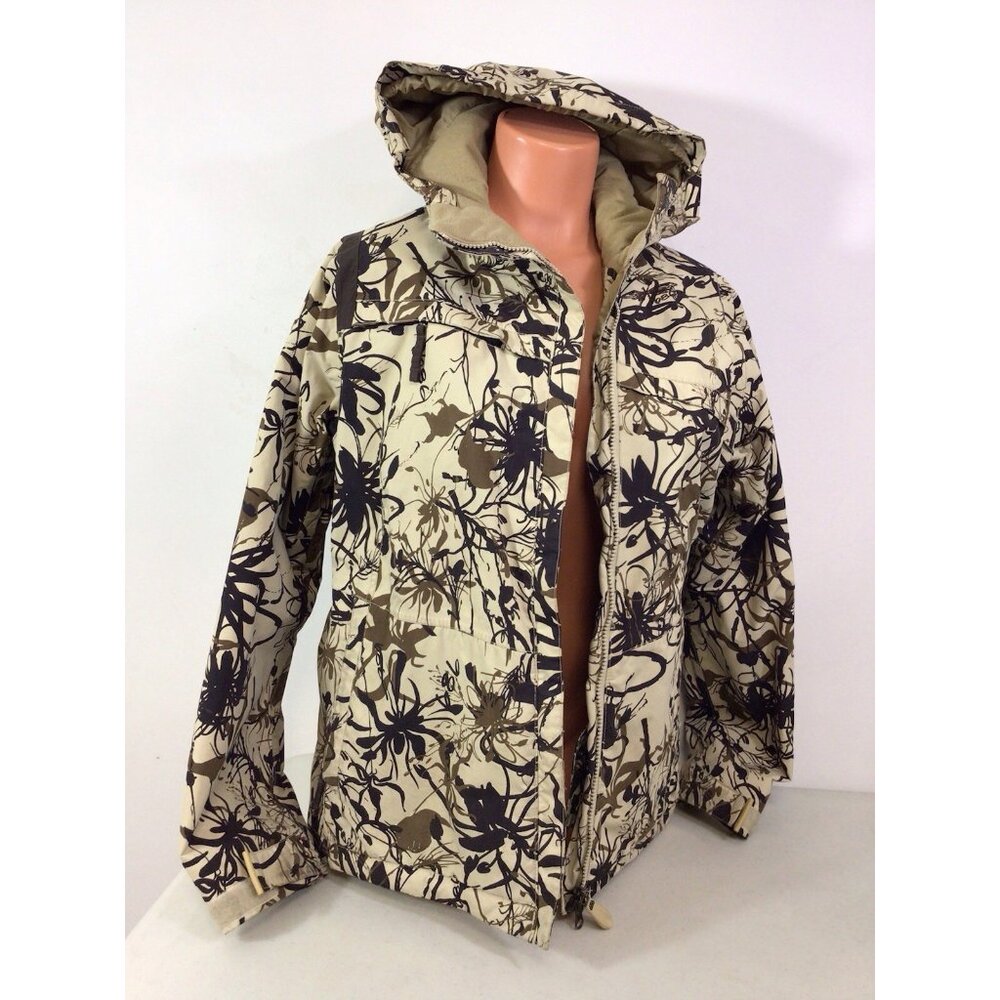 686 Women's Ski Jacket - Tan and Brown Floral